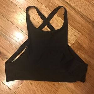 Used Rue21 black bikini halter top